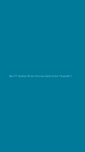 Tampilan Antarmuka Aplikasi Mpo777 Aplikasi Portal Informasi Game Online Terupdate - 1