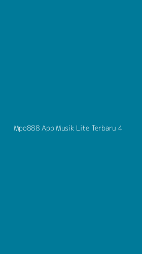 Tampilan Antarmuka Aplikasi Mpo888 App Musik Lite Terbaru - 4