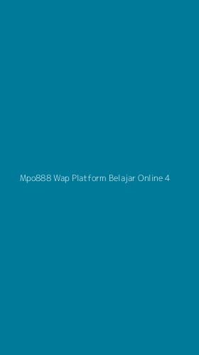 Tampilan Antarmuka Aplikasi Mpo888 Wap Platform Belajar Online - 4