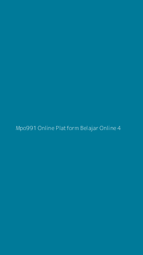 Tampilan Antarmuka Aplikasi Mpo991 Online Platform Belajar Online - 4