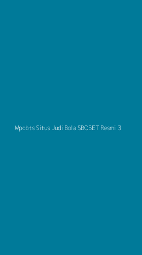 Tampilan Antarmuka Aplikasi Mpobts Situs Judi Bola Sbobet Resmi - 3