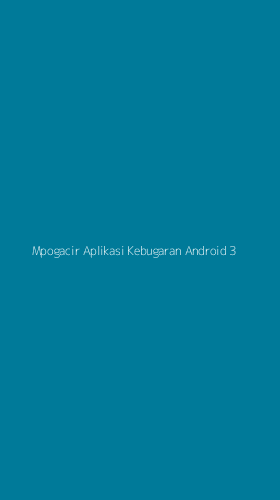 Tampilan Antarmuka Aplikasi Mpogacir Aplikasi Kebugaran Android - 3