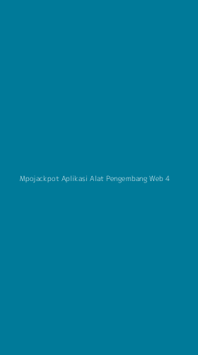 Tampilan Antarmuka Aplikasi Mpojackpot Aplikasi Alat Pengembang Web - 4