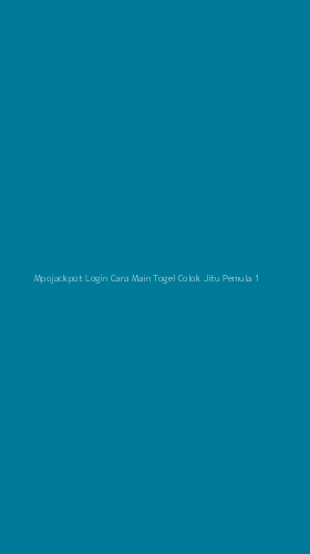 Tampilan Antarmuka Aplikasi Mpojackpot Login Cara Main Togel Colok Jitu Pemula - 1