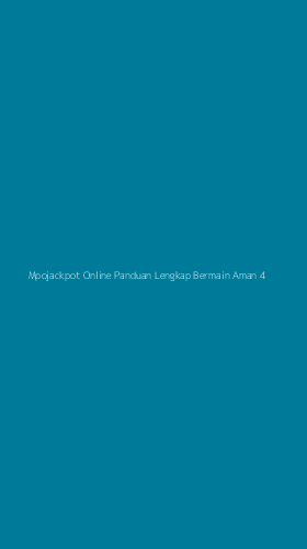 Tampilan Antarmuka Aplikasi Mpojackpot Online Panduan Lengkap Bermain Aman - 4