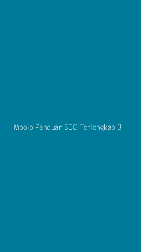 Tampilan Antarmuka Aplikasi Mpojp Panduan Seo Terlengkap - 3