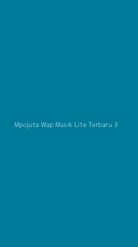Tampilan Antarmuka Aplikasi Mpojuta Wap Musik Lite Terbaru - 3