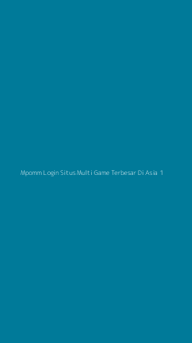 Tampilan Antarmuka Aplikasi Mpomm Login Situs Multi Game Terbesar Di Asia - 1