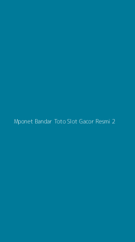 Tampilan Antarmuka Aplikasi Mponet Bandar Toto Slot Gacor Resmi - 2