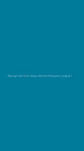 Tampilan Antarmuka Aplikasi Mpotogel Apk Situs Dengan Metode Pembayaran Lengkap - 1