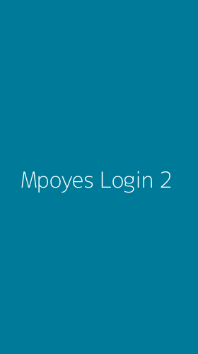 Tampilan Antarmuka Aplikasi Mpoyes Login - 2