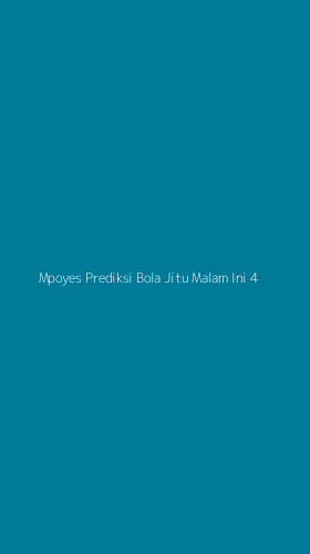 Tampilan Antarmuka Aplikasi Mpoyes Prediksi Bola Jitu Malam Ini - 4