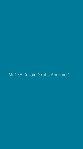 Tampilan Antarmuka Aplikasi Mu138 Desain Grafis Android - 1