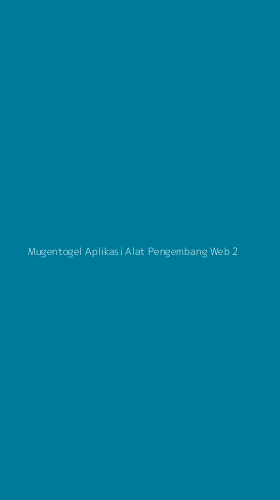 Tampilan Antarmuka Aplikasi Mugentogel Aplikasi Alat Pengembang Web - 2