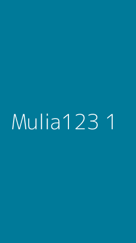Tampilan Antarmuka Aplikasi Mulia123 - 1