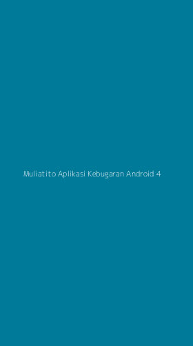 Tampilan Antarmuka Aplikasi Muliatito Aplikasi Kebugaran Android - 4