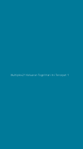 Tampilan Antarmuka Aplikasi Multiplex21 Keluaran Togel Hari Ini Tercepat - 1