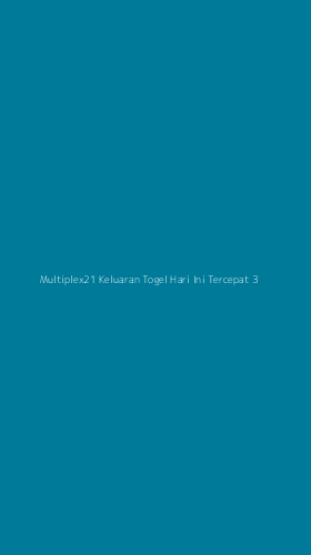 Tampilan Antarmuka Aplikasi Multiplex21 Keluaran Togel Hari Ini Tercepat - 3
