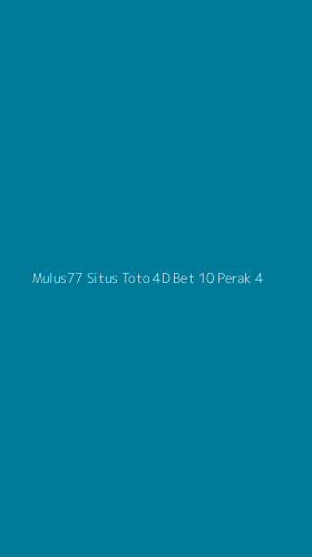 Tampilan Antarmuka Aplikasi Mulus77 Situs Toto 4d Bet 10 Perak - 4