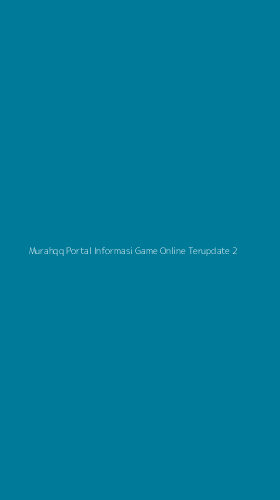 Tampilan Antarmuka Aplikasi Murahqq Portal Informasi Game Online Terupdate - 2