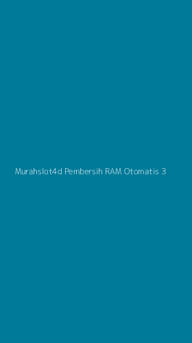 Tampilan Antarmuka Aplikasi Murahslot4d Pembersih Ram Otomatis - 3