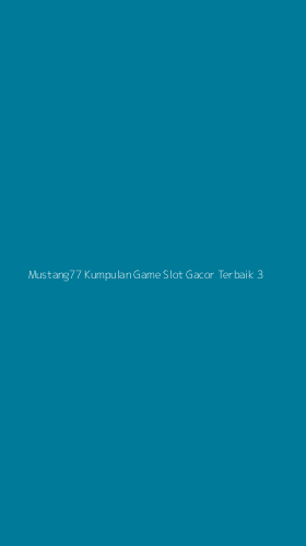 Tampilan Antarmuka Aplikasi Mustang77 Kumpulan Game Slot Gacor Terbaik - 3