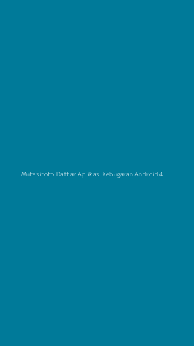 Tampilan Antarmuka Aplikasi Mutasitoto Daftar Aplikasi Kebugaran Android - 4
