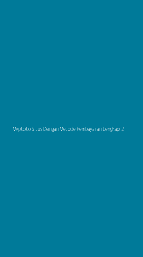 Tampilan Antarmuka Aplikasi Mvptoto Situs Dengan Metode Pembayaran Lengkap - 2