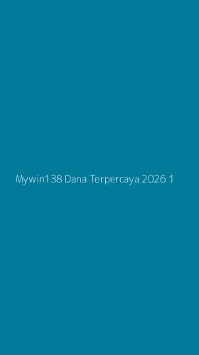 Tampilan Antarmuka Aplikasi Mywin138 Dana Terpercaya 2026 - 1