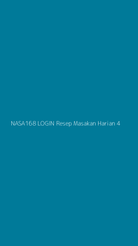 Tampilan Antarmuka Aplikasi Nasa168 Login Resep Masakan Harian - 4