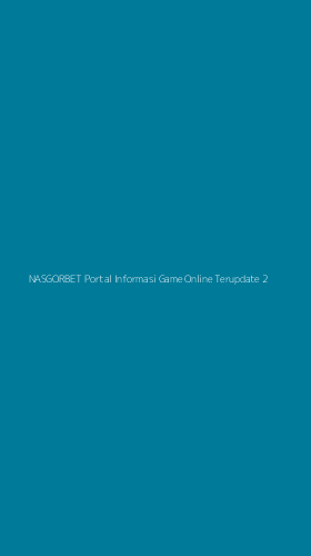 Tampilan Antarmuka Aplikasi Nasgorbet Portal Informasi Game Online Terupdate - 2