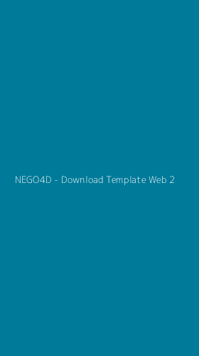 Tampilan Antarmuka Aplikasi NEGO4D - Download Template Web - 2
