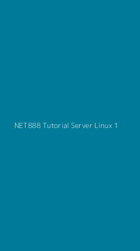 Tampilan Antarmuka Aplikasi Net888 Tutorial Server Linux - 1
