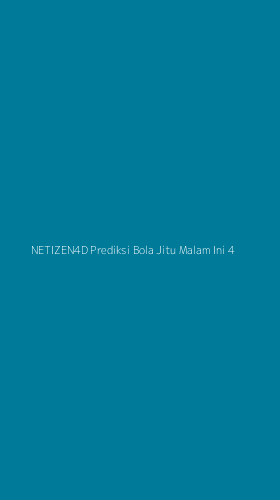 Tampilan Antarmuka Aplikasi Netizen4d Prediksi Bola Jitu Malam Ini - 4