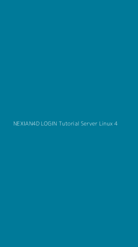 Tampilan Antarmuka Aplikasi Nexian4d Login Tutorial Server Linux - 4