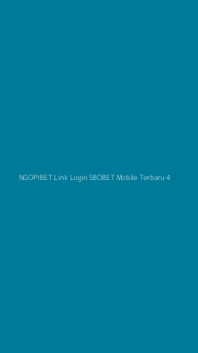 Tampilan Antarmuka Aplikasi Ngopibet Link Login Sbobet Mobile Terbaru - 4