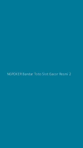 Tampilan Antarmuka Aplikasi Ngpoker Bandar Toto Slot Gacor Resmi - 2