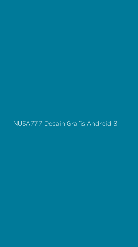 Tampilan Antarmuka Aplikasi Nusa777 Desain Grafis Android - 3