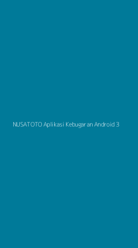 Tampilan Antarmuka Aplikasi Nusatoto Aplikasi Kebugaran Android - 3
