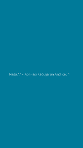 Tampilan Antarmuka Aplikasi Nada77 - Aplikasi Kebugaran Android - 1