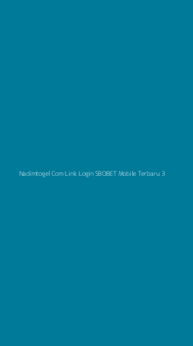 Tampilan Antarmuka Aplikasi Nadimtogel Com Link Login Sbobet Mobile Terbaru - 3