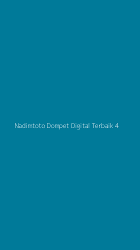 Tampilan Antarmuka Aplikasi Nadimtoto Dompet Digital Terbaik - 4