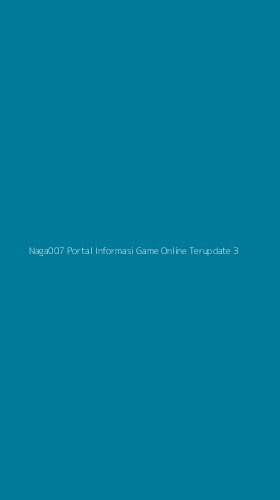Tampilan Antarmuka Aplikasi Naga007 Portal Informasi Game Online Terupdate - 3