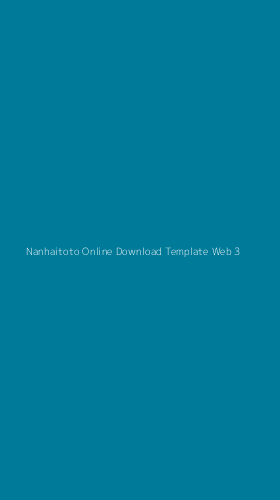 Tampilan Antarmuka Aplikasi Nanhaitoto Online Download Template Web - 3