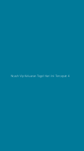 Tampilan Antarmuka Aplikasi Ncash Vip Keluaran Togel Hari Ini Tercepat - 4