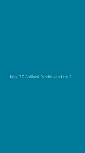 Tampilan Antarmuka Aplikasi Neo177 Aplikasi Pendidikan Lite - 2