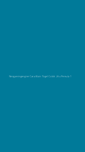 Tampilan Antarmuka Aplikasi Neogamingengine Cara Main Togel Colok Jitu Pemula - 1