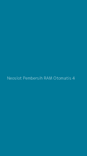 Tampilan Antarmuka Aplikasi Neoslot Pembersih Ram Otomatis - 4