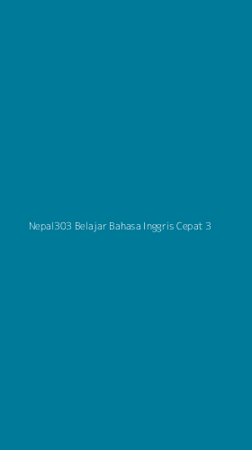 Tampilan Antarmuka Aplikasi Nepal303 Belajar Bahasa Inggris Cepat - 3