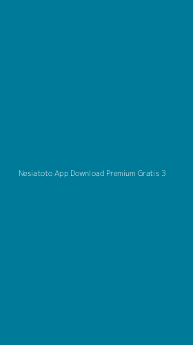Tampilan Antarmuka Aplikasi Nesiatoto App Download Premium Gratis - 3